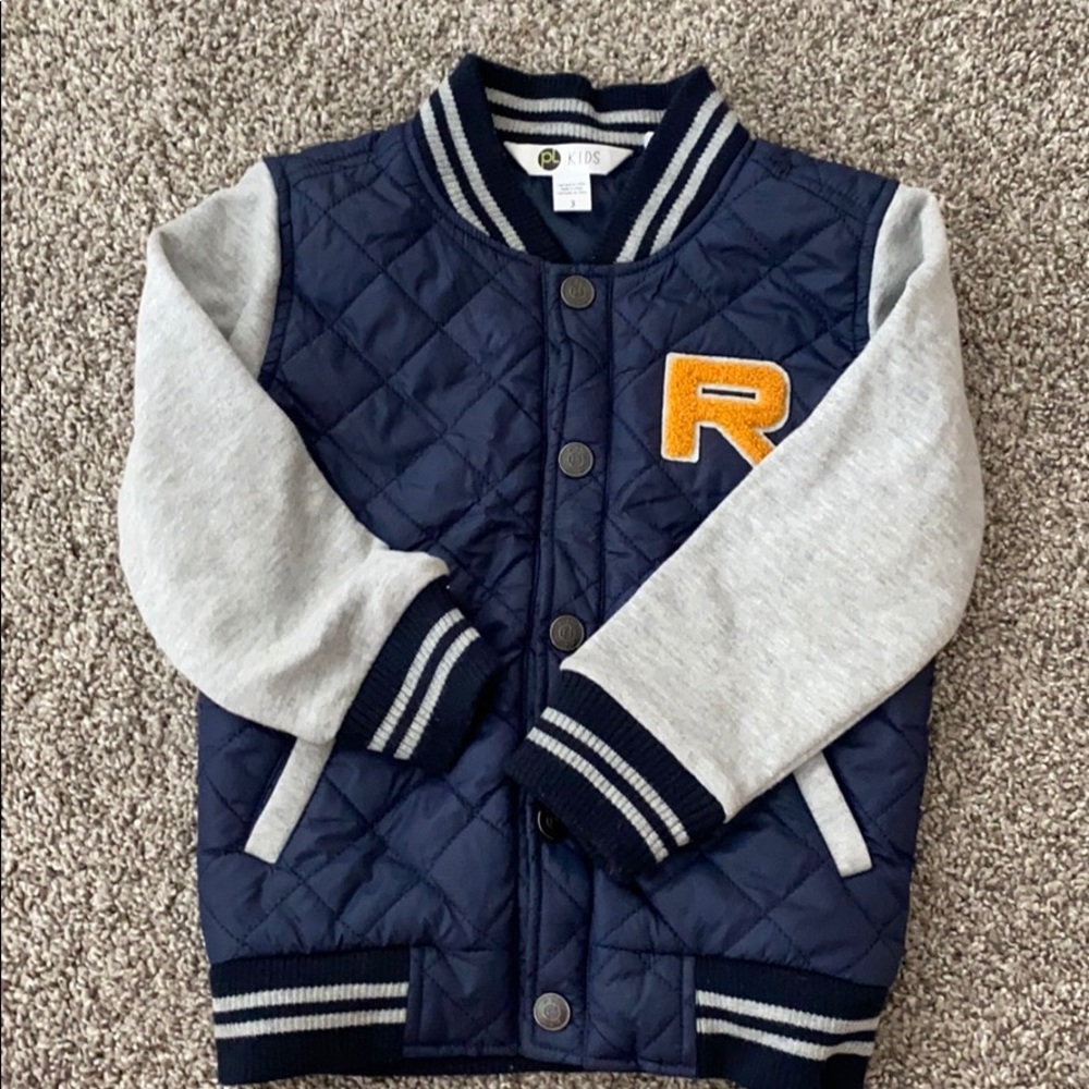 3T Toddler varsity letterman jacket